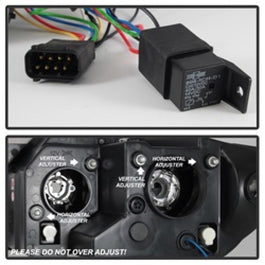 SPYDER Spyder BMW Z4 03-08 Projector Headlights Xenon/HID Model Only - LED Halo Black PRO-YD-BMWZ403-HID-BK - Lights