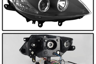 SPYDER Spyder BMW Z4 03-08 Projector Headlights Xenon/HID Model Only - LED Halo Black PRO-YD-BMWZ403-HID-BK - Lights