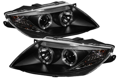 SPYDER Spyder BMW Z4 03-08 Projector Headlights Xenon/HID Model Only - LED Halo Black PRO-YD-BMWZ403-HID-BK - Lights