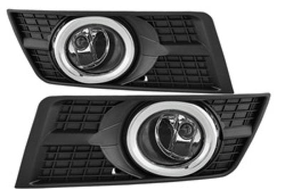 SPYDER Spyder Cadillac SRX 2010-2015 OEM Style Fog Lights W/Universal Switch Clear FL-CASRX10-C