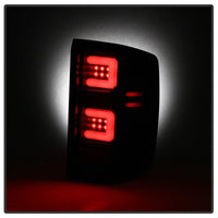 SPYDER Spyder Chevy 1500 14-16 Light Bar LED Tail Lights All Blk ALT-YD-CS14-LBLED-BKV2