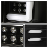 SPYDER Spyder Chevy 1500 14-16 Light Bar LED Tail Lights All Blk ALT-YD-CS14-LBLED-BKV2