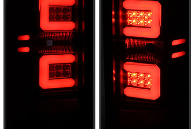 SPYDER Spyder Chevy 1500 14-16 Light Bar LED Tail Lights Blk ALT-YD-CS14-LBLED-BK