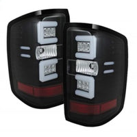 SPYDER Spyder Chevy 1500 14-16 Light Bar LED Tail Lights Blk ALT-YD-CS14-LBLED-BK