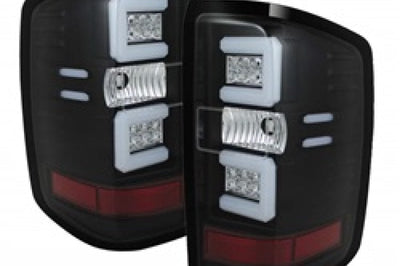 SPYDER Spyder Chevy 1500 14-16 Light Bar LED Tail Lights Blk ALT-YD-CS14-LBLED-BK