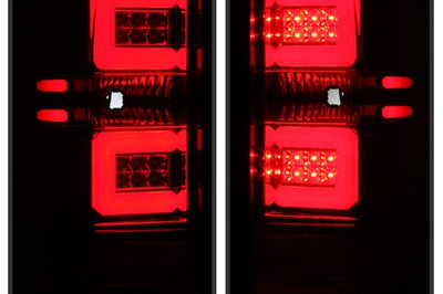 SPYDER Spyder Chevy 1500 14-16 Light Bar LED Tail Lights Red Clear ALT-YD-CS14-LBLED-RC