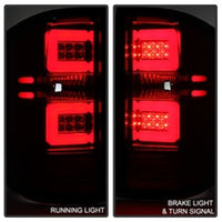 SPYDER Spyder Chevy 1500 14-16 Light Bar LED Tail Lights Red Clear ALT-YD-CS14-LBLED-RC