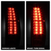 SPYDER Spyder Chevy Avalanche 07-13 LED Tail Lights Red Clear ALT-YD-CAV07-LED-RC