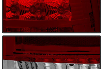 SPYDER Spyder Chevy Avalanche 07-13 LED Tail Lights Red Clear ALT-YD-CAV07-LED-RC