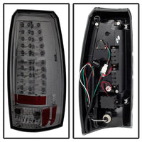 SPYDER Spyder Chevy Avalanche 07-13 LED Tail Lights Smoke ALT-YD-CAV07-LED-SM