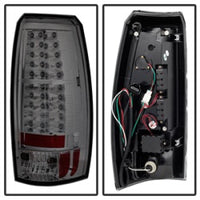 SPYDER Spyder Chevy Avalanche 07-13 LED Tail Lights Smoke ALT-YD-CAV07-LED-SM