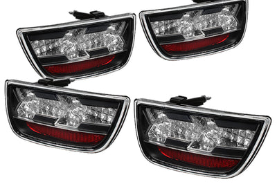 SPYDER Spyder Chevy Camaro 10-13 LED Tail Lights Black ALT-YD-CCAM2010-LED-BK