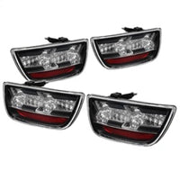 SPYDER Spyder Chevy Camaro 10-13 LED Tail Lights Black ALT-YD-CCAM2010-LED-BK