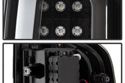 SPYDER Spyder Chevy Colorado 2015-2017 Light Bar LED Tail Lights - Black ALT-YD-CCO15-LED-BK