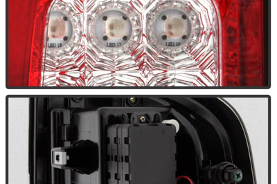 SPYDER Spyder Chevy Colorado 2015-2017 Light Bar LED Tail Lights - Red Clear ALT-YD-CCO15-LED-RC