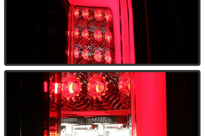 SPYDER Spyder Chevy Colorado 2015-2017 Light Bar LED Tail Lights - Red Clear ALT-YD-CCO15-LED-RC