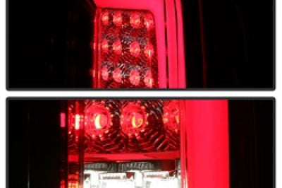 SPYDER Spyder Chevy Colorado 2015-2017 Light Bar LED Tail Lights - Red Clear ALT-YD-CCO15-LED-RC