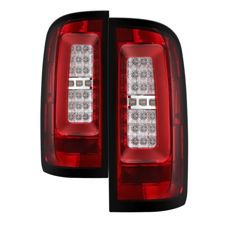SPYDER Spyder Chevy Colorado 2015-2017 Light Bar LED Tail Lights - Red Clear ALT-YD-CCO15-LED-RC