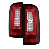 SPYDER Spyder Chevy Colorado 2015-2017 Light Bar LED Tail Lights - Red Clear ALT-YD-CCO15-LED-RC