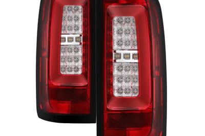 SPYDER Spyder Chevy Colorado 2015-2017 Light Bar LED Tail Lights - Red Clear ALT-YD-CCO15-LED-RC