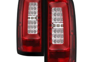 SPYDER Spyder Chevy Colorado 2015-2017 Light Bar LED Tail Lights - Red Clear ALT-YD-CCO15-LED-RC