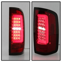 SPYDER Spyder Chevy Colorado 2015-2017 Light Bar LED Tail Lights - Red Clear ALT-YD-CCO15-LED-RC