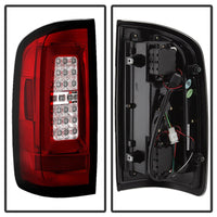 SPYDER Spyder Chevy Colorado 2015-2017 Light Bar LED Tail Lights - Red Clear ALT-YD-CCO15-LED-RC