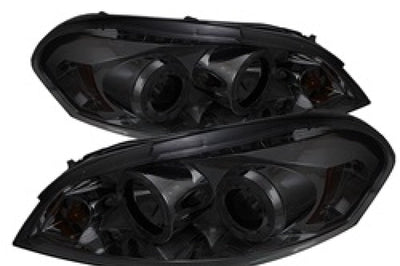SPYDER Spyder Chevy Impala 06-13 Projector Headlights LED Halo Smke PRO-YD-CHIP06-HL-SM - Lights