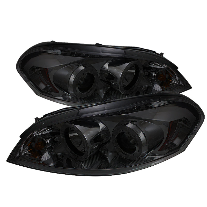SPYDER Spyder Chevy Impala 06-13 Projector Headlights LED Halo Smke PRO-YD-CHIP06-HL-SM - Lights