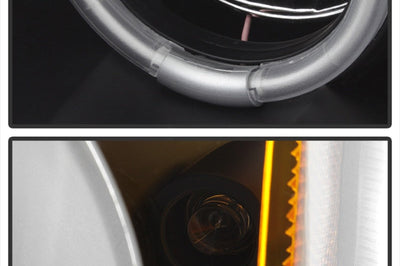 SPYDER Spyder Chevy Silverado 1500 03-06 Projector HeadlightsCCFLHalo LED Blk High H1 PRO-YD-CS03-CCFL-BK - Lights