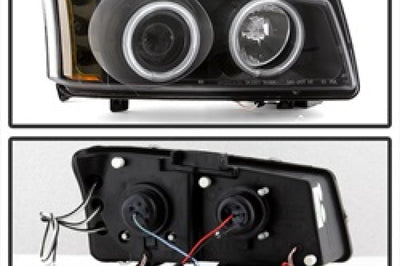 SPYDER Spyder Chevy Silverado 1500 03-06 Projector HeadlightsCCFLHalo LED Blk High H1 PRO-YD-CS03-CCFL-BK - Lights