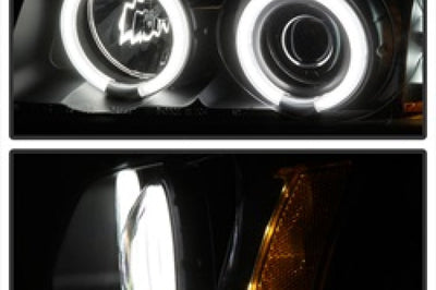 SPYDER Spyder Chevy Silverado 1500 03-06 Projector HeadlightsCCFLHalo LED Blk High H1 PRO-YD-CS03-CCFL-BK - Lights