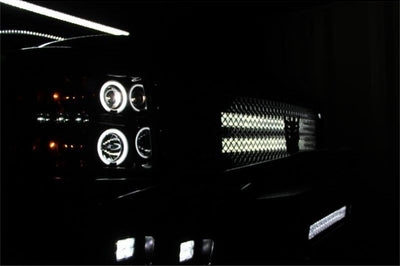 SPYDER Spyder Chevy Silverado 1500 07-13 Projector Headlights CCFL Halo LED Blk PRO-YD-CS07-CCFL-BK - Lights