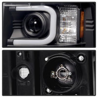 SPYDER Spyder Chevy Silverado 2014-16 2500 HD Projector Headlights Light Bar DRL Blk PRO-YD-CSHD14-LBDRL-BK - Lights