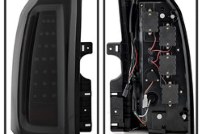 SPYDER Spyder Chevy Tahoe / Suburban 15-17 LED Tail Lights - Black Smoke (ALT-YD-CTA15-LED-BSM)