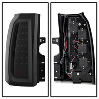 SPYDER Spyder Chevy Tahoe / Suburban 15-17 LED Tail Lights - Black Smoke (ALT-YD-CTA15-LED-BSM)
