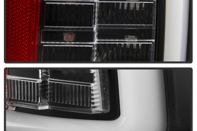 SPYDER Spyder Dodge Ram 09-18 LED Tail Lights - All Black ALT-YD-DRAM09V2-LED-BKV2 (Incandescent Only)