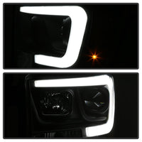 SPYDER Spyder Dodge Ram 1500 06-08 V2 Projector Headlights - Light Bar DRL - Black (PRO-YD-DR06V2-LB-BK) - Lights