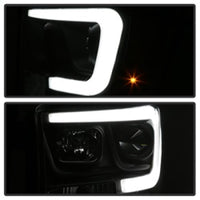 SPYDER Spyder Dodge Ram 1500 06-08 V2 Projector Headlights - Light Bar DRL - Black (PRO-YD-DR06V2-LB-BK) - Lights