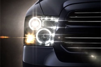 SPYDER Spyder Dodge Ram 1500 09-14 Projector Headlights Halogen- CCFL Halo LED - Blk PRO-YD-DR09-CCFL-BK - Lights