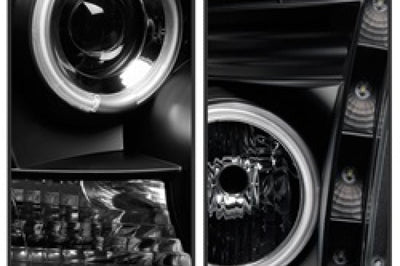 SPYDER Spyder Dodge Ram 1500 09-14 Projector Headlights Halogen- CCFL Halo LED - Blk PRO-YD-DR09-CCFL-BK - Lights