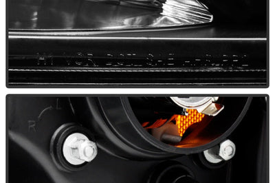 SPYDER Spyder Dodge Ram 1500 09-14 Projector Headlights Halogen- CCFL Halo LED - Blk PRO-YD-DR09-CCFL-BK - Lights