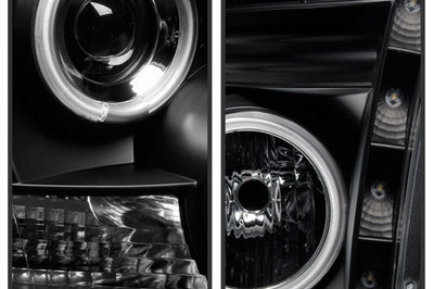 SPYDER Spyder Dodge Ram 1500 09-14 Projector Headlights Halogen- CCFL Halo LED - Blk PRO-YD-DR09-CCFL-BK - Lights