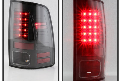 SPYDER Spyder Dodge Ram 1500 09-18/2500/3500 10-18 LED Tail Lights - Incandescent Model Only - Black