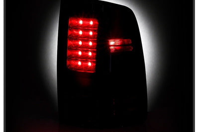 SPYDER Spyder Dodge Ram 1500 09-18/2500/3500 10-18 LED Tail Lights - Incandescent Model Only - Black