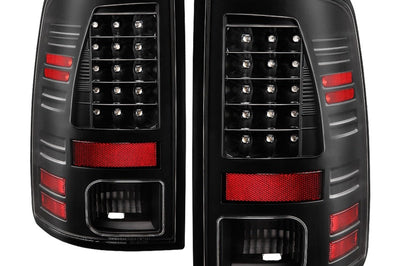 SPYDER Spyder Dodge Ram 1500 09-18/2500/3500 10-18 LED Tail Lights - Incandescent Model Only - Black