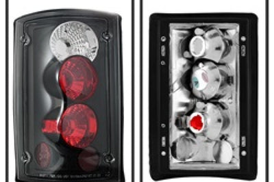 SPYDER Spyder Ford Excursion 00-06/Econoline 150/250/350/450/550 95-06 Euro Tail Lights Blk ALT-YD-FEC00-BK