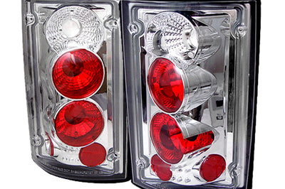 SPYDER Spyder Ford Excursion 00 06/Econoline 150/250/350/450/550 95 06 Euro Tail Lights Chrm ALT YD FEC00 C