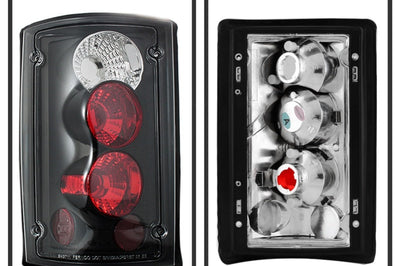 SPYDER Spyder Ford Excursion 00-06/Econoline 150/250/350/450/550 95-06 Euro Tail Lights Blk ALT-YD-FEC00-BK