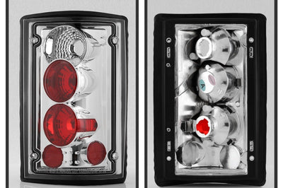 SPYDER Spyder Ford Excursion 00 06/Econoline 150/250/350/450/550 95 06 Euro Tail Lights Chrm ALT YD FEC00 C